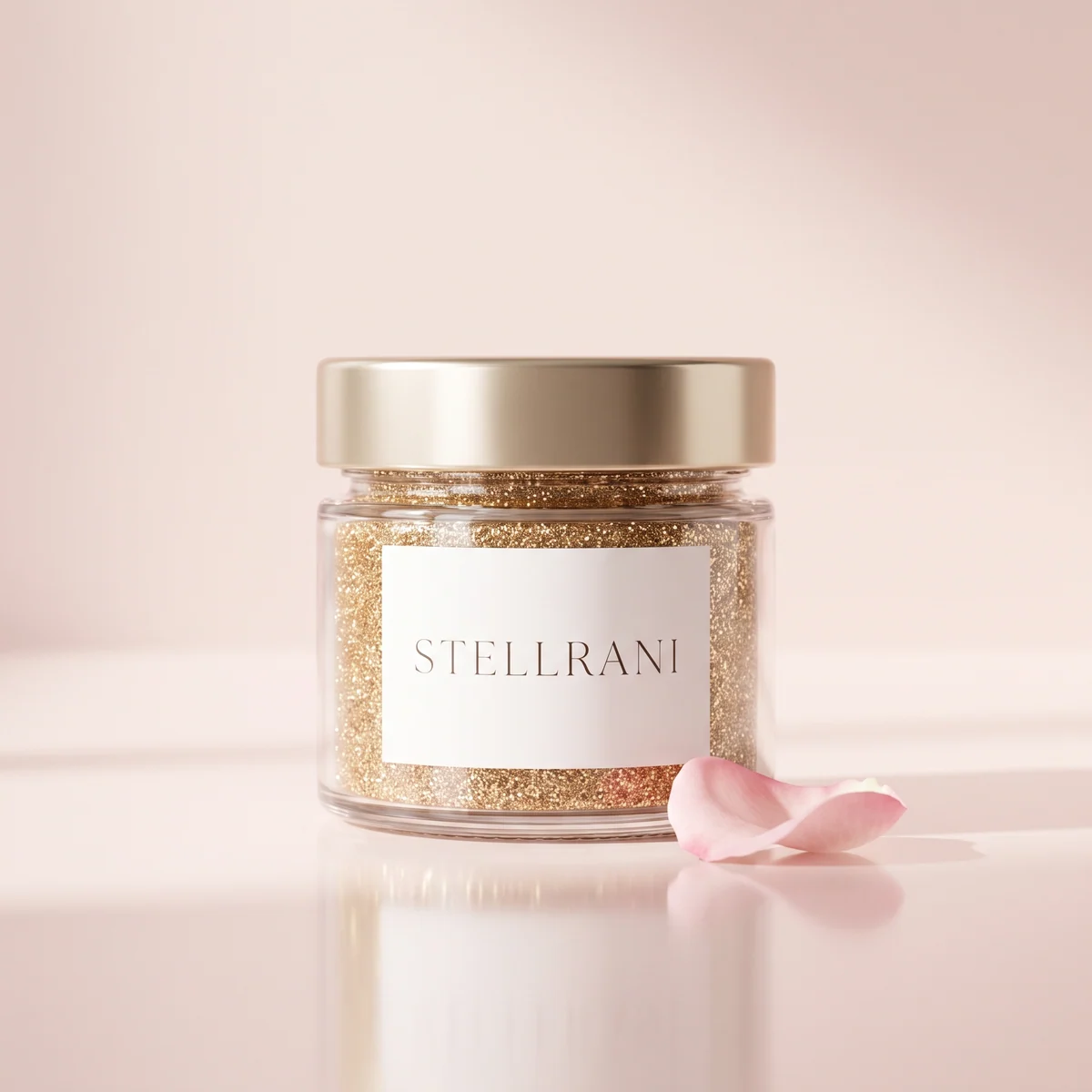 Glitter Unghii Aurii